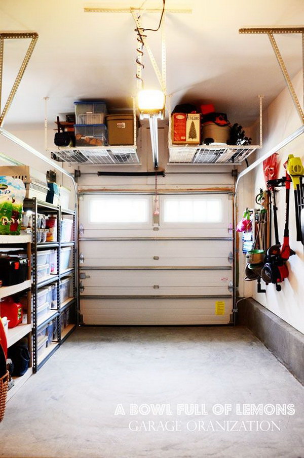 30 Great DIY Ideas for Garage Storage and Organization