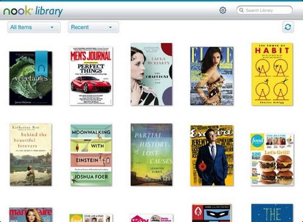 Nook Reading App