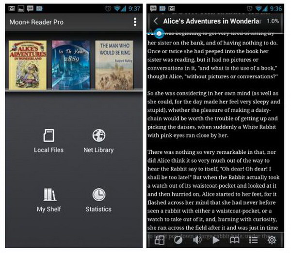 Readers как пользоваться. Moon Reader. Moon+ Reader Pro. Moon Reader темы. Moon Reader 4pda.