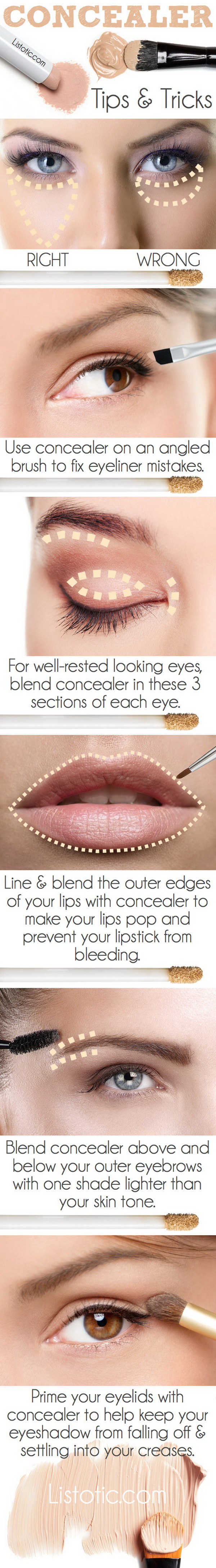 Concealer Tips & Tricks. 