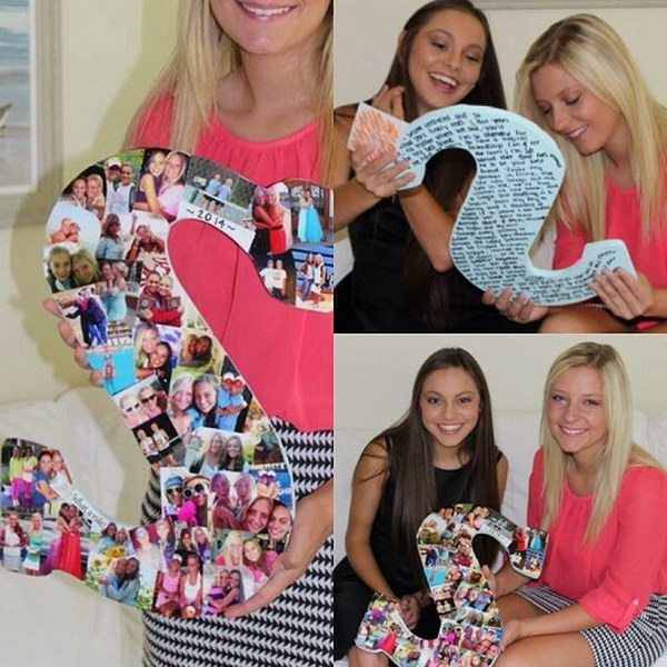 birthday collage ideas for best friend