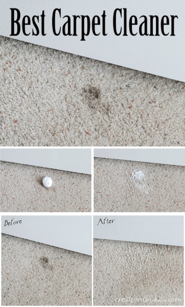 Best, Cheapest Carpet Spot Remover with Shaving Cream. 