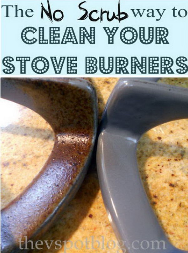 Cleaning Stove Burners And Grates Using Ammonia