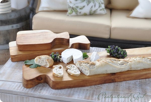 Thick Wood Cutting Boards. Check out the tutorial 