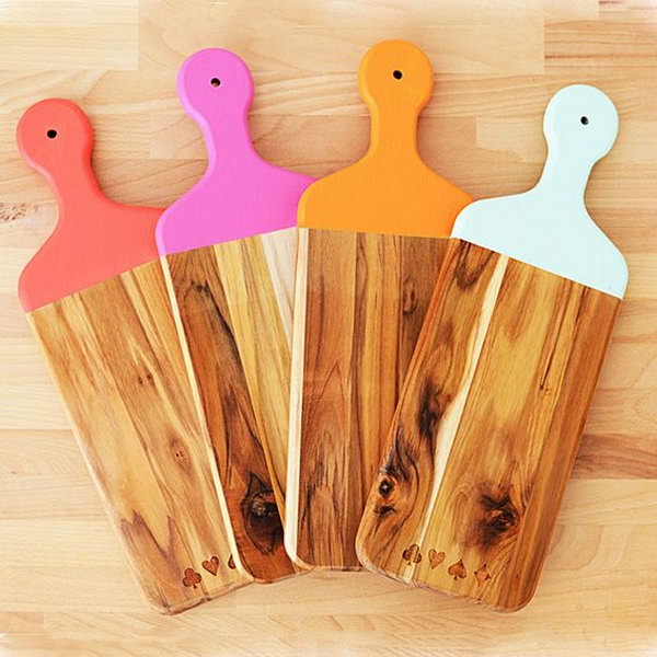 Teak Cutting Boards. 