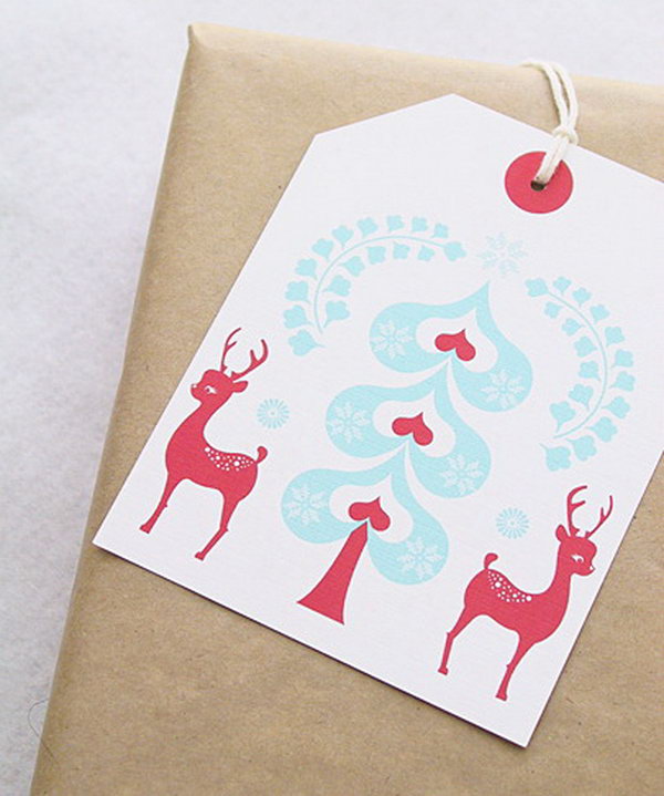 Creative DIY Gift Tag Ideas & Tutorials