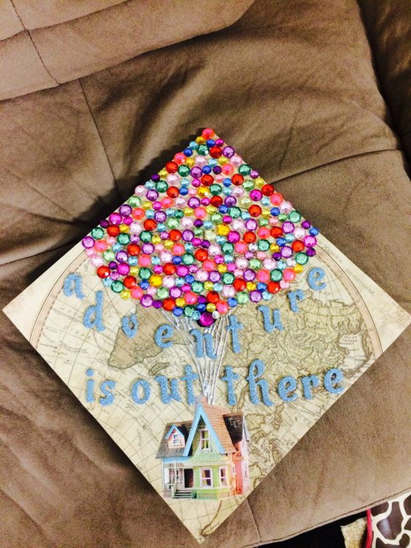 travel graduation cap ideas