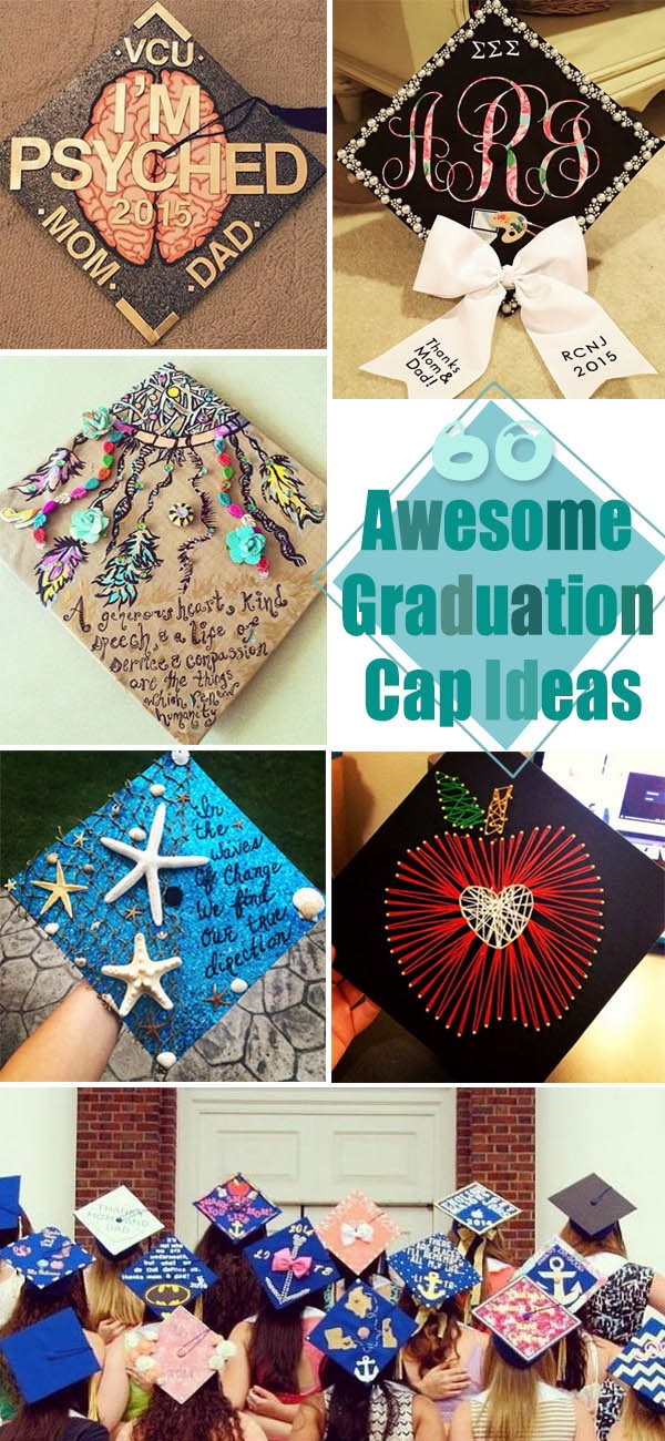 Awesome Graduation Cap Ideas! 