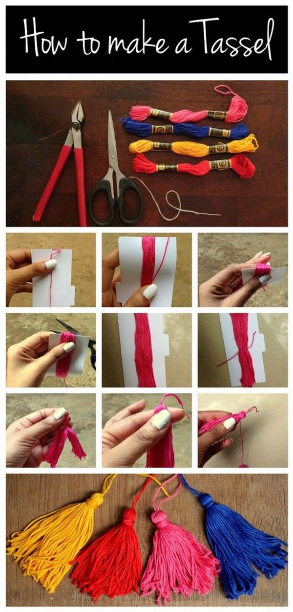 DIY Tassels: A Great Way To Personalize A Graduation Gift Or Any Other Gifts. 