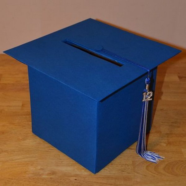 Graduation Hat Greeting & Gift Card Box 