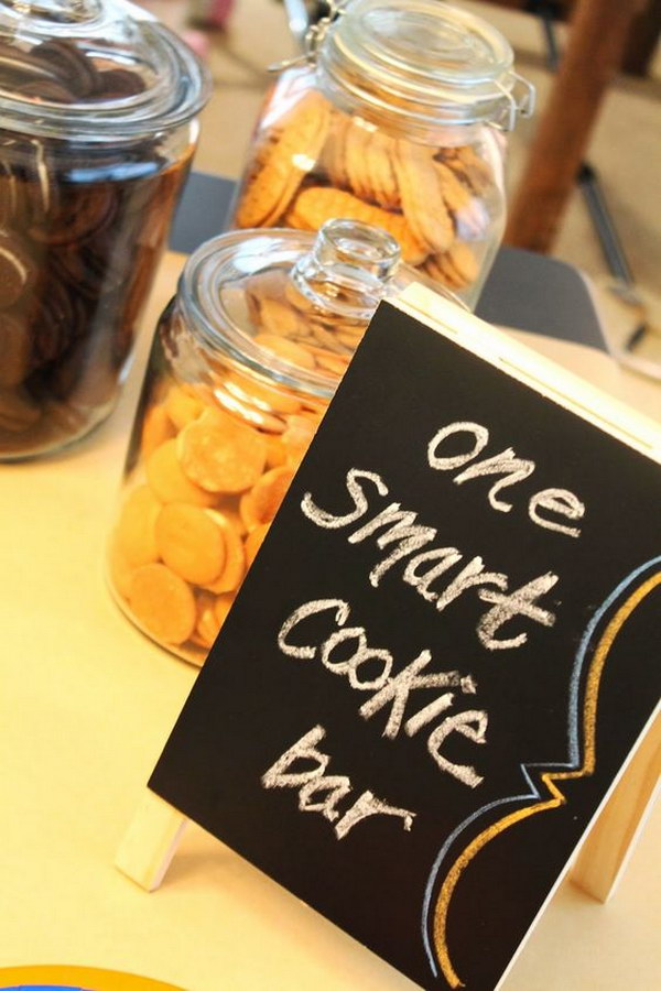 'One Smart Cookie' Graduation Party Cookie Bar. 