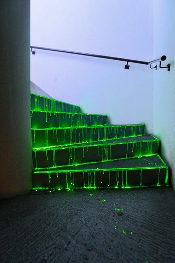 DIY Glowing Stairs 