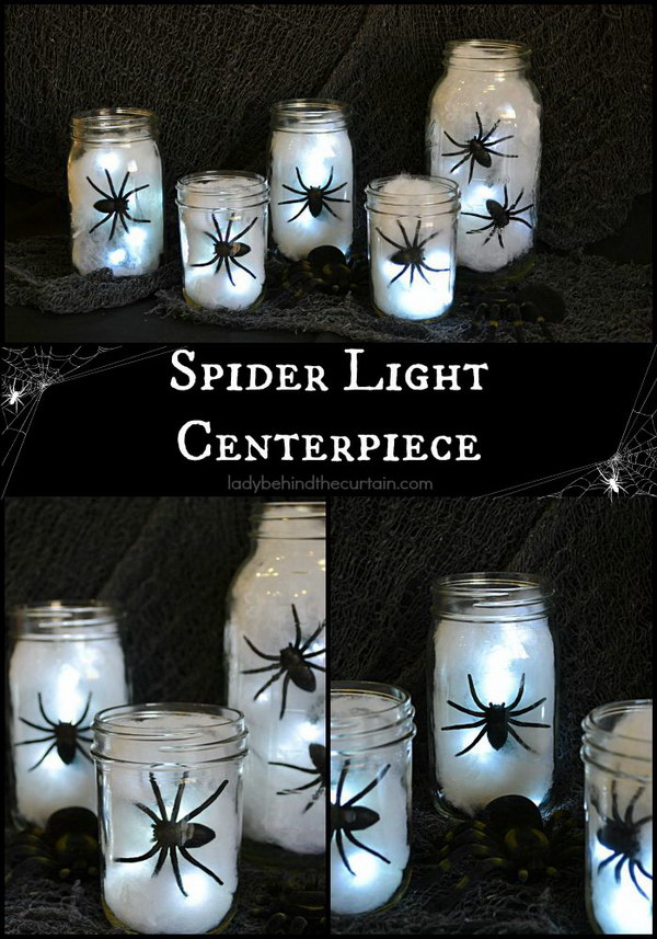 DIY Spider Lantern 