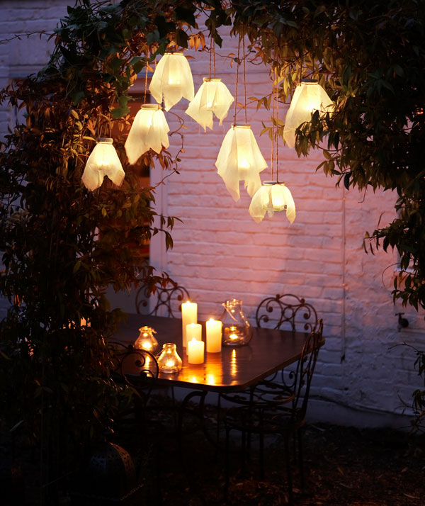 DIY Simple Garden Lights 
