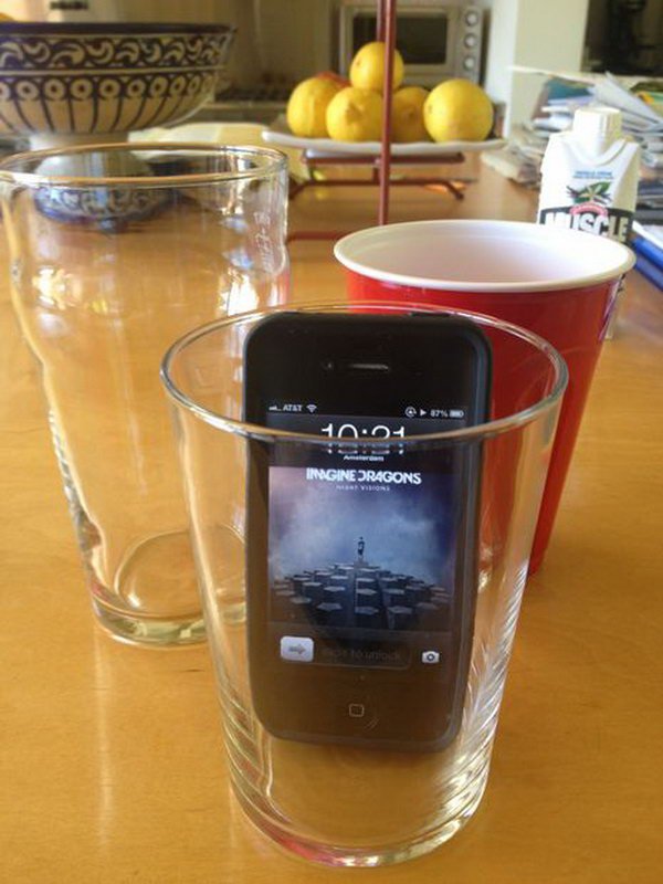 Makes your iPhone speaker louder in a simple way. 