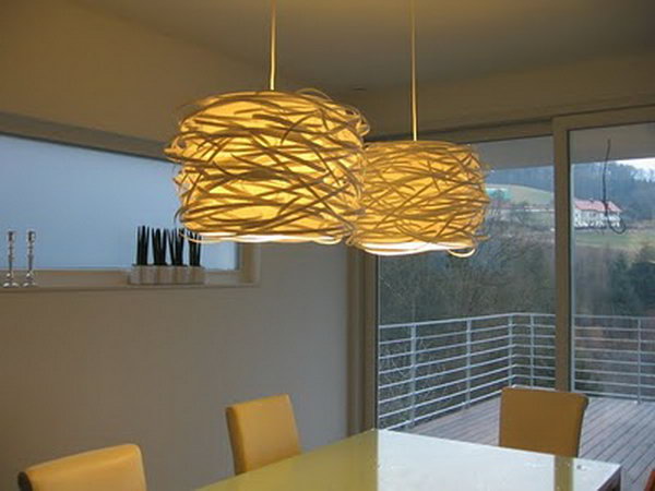 Hanging Nest Dinning Room Lights. Instructions 