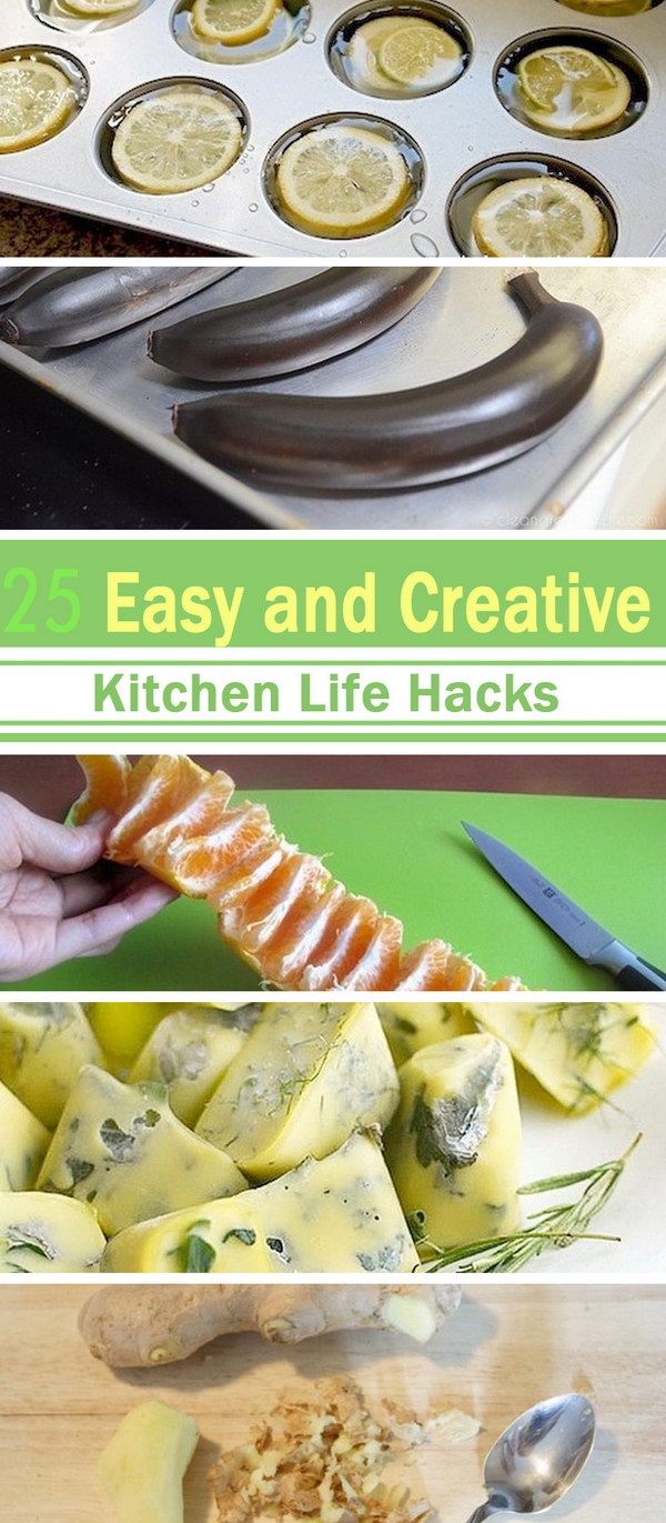 Easy and Creative Kitchen Life Hacks! 