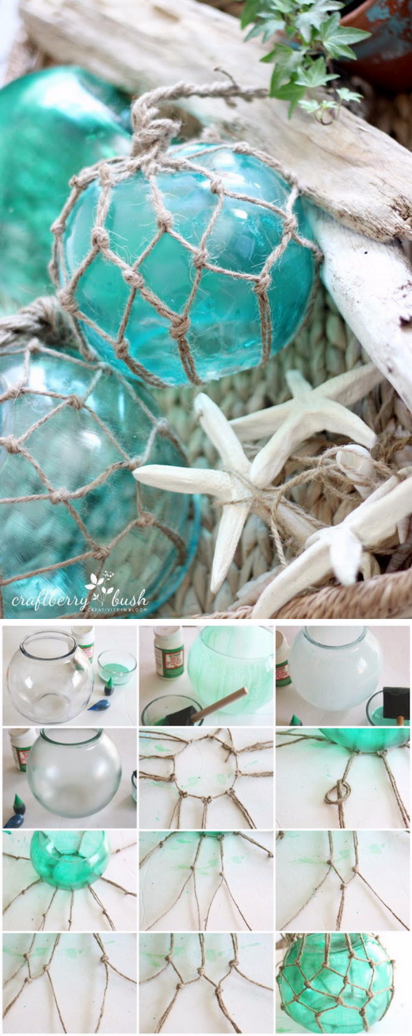 DIY Ideas & Tutorials for Nautical Home Decoration