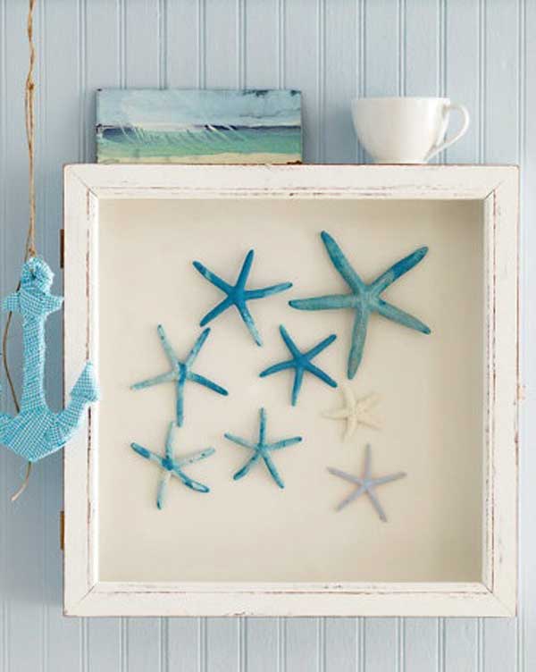 DIY Starfish Shadow Box 