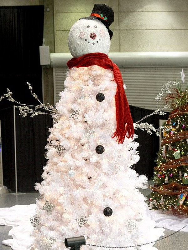 Snowman Christmas Tree 