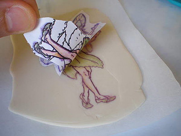 Illustration Transfer On Polymer Clay Using Simple Everyday Tools. 