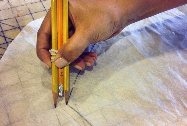 How to quickly mark your seam allowance