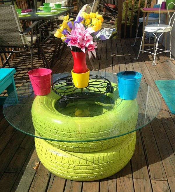 25 DIY Tire Crafts – Creative Ways to Repurpose Old Tires Into Adorable ...