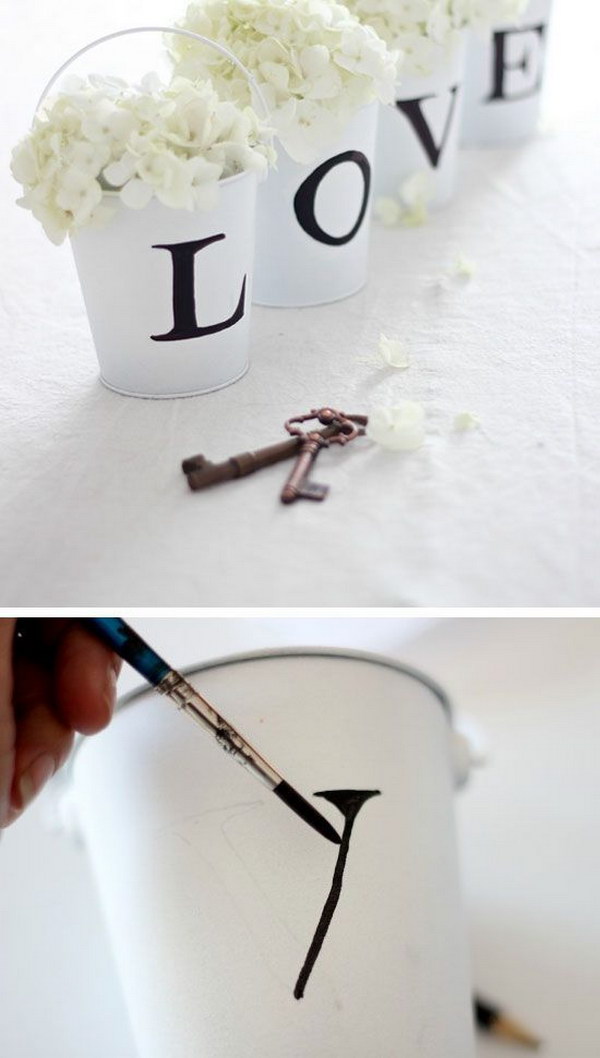 DIY Love Buckets 