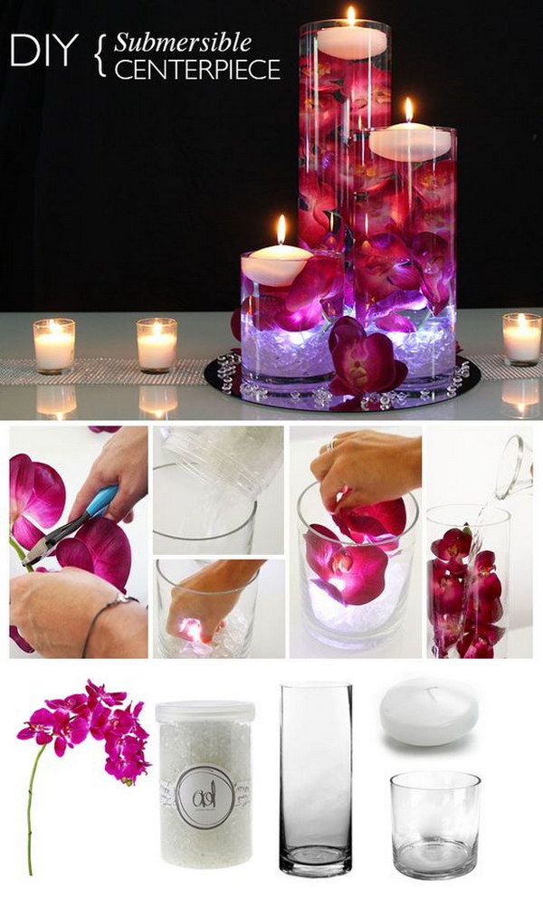 DIY Glowing Submersible Centerpiece 