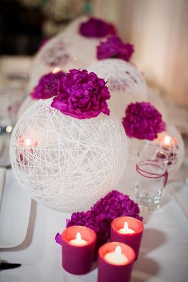 Awesome DIY Wedding Centerpiece Ideas & Tutorials