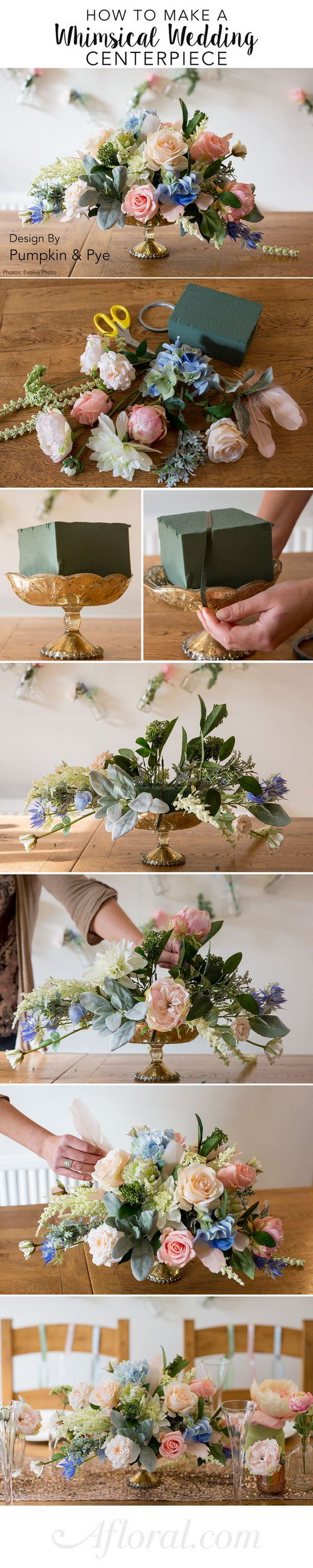 how to make wedding centerpieces