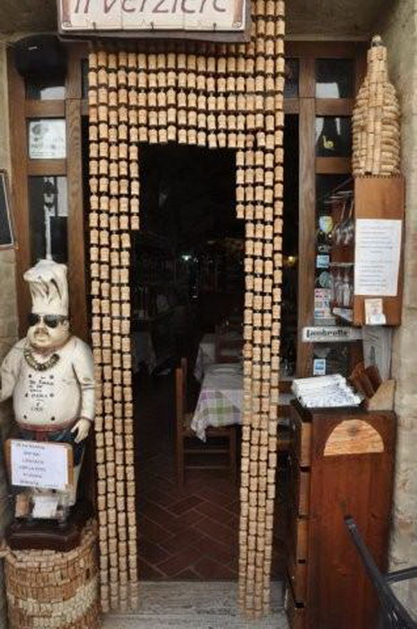 Wine Cork Entrance Curtain