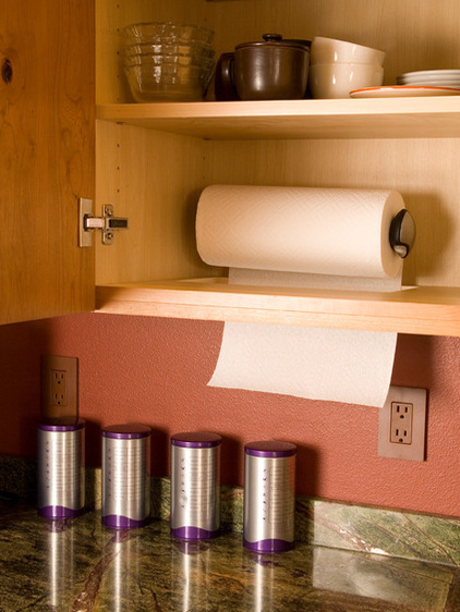 Keep Your Paper Towel Hidden yet Accessible. 