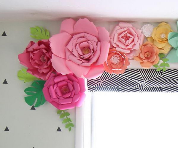 20 Creative Paper Flower DIY Projects for Your Home Decoration