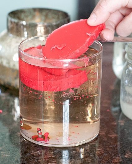 How to get wax out of old candles to reuse containers. 