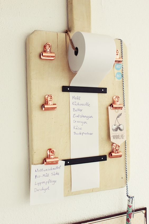 Shopping List Organizer. 