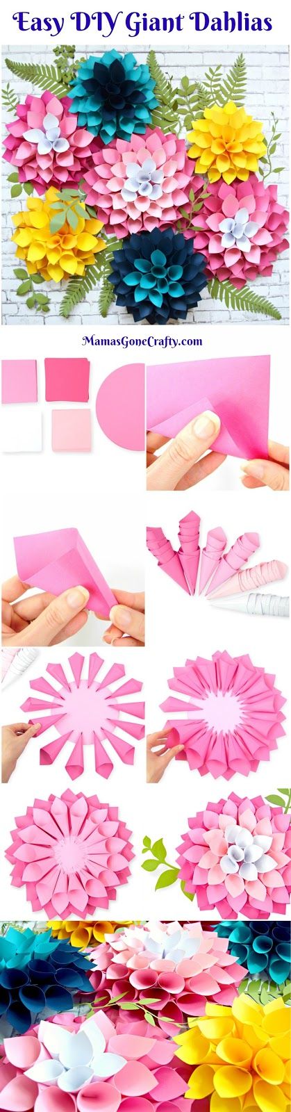 20 Creative Paper Flower Diy Projects For Your Home Decoration