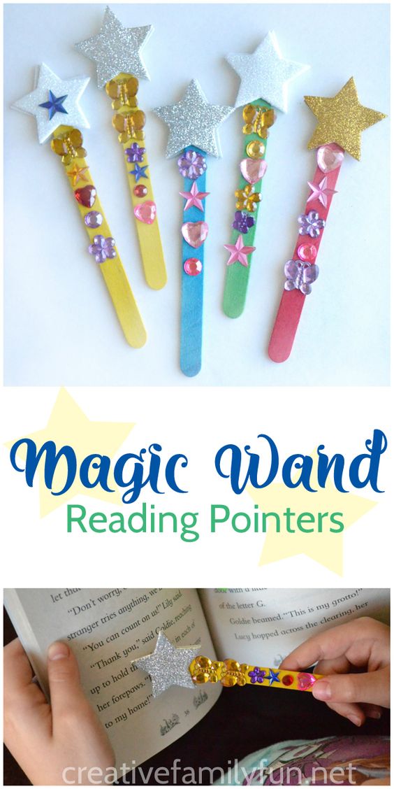 Magic Wand Reading Pointers. 