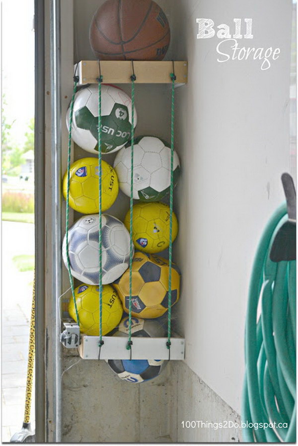 Ball Storage Spot. 