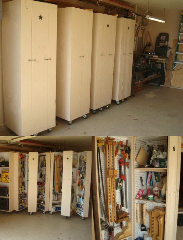 Rolling Cabinets for Tool Storage. 