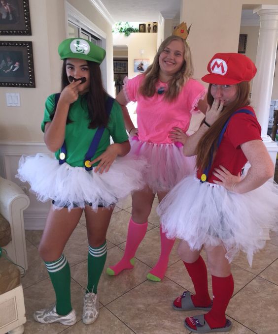 Mario and Luigi Halloween Costumes. 