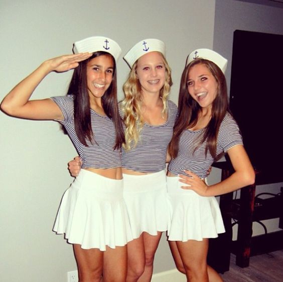 Sailors Halloween Costume. 