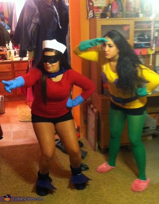 Mermaid Man And Barnacle Boy Costumes. 