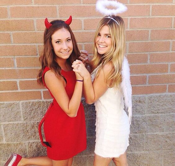 Angel and Devil Costumes. 