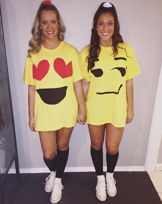 Emoji Halloween Costume. 