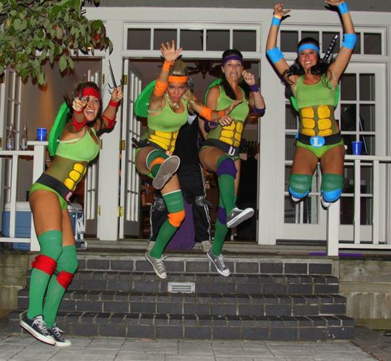 Ninja Turtle Costumes for Girls. 