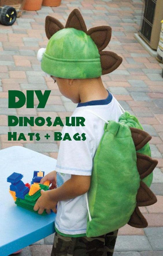 homemade dinosaur tail