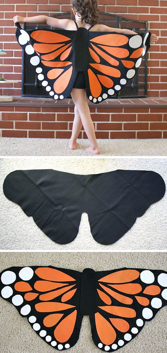 DIY Butterfly Costume. 