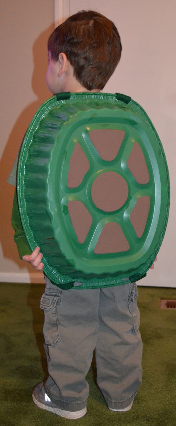 DIY Turtle Shell Costume. 