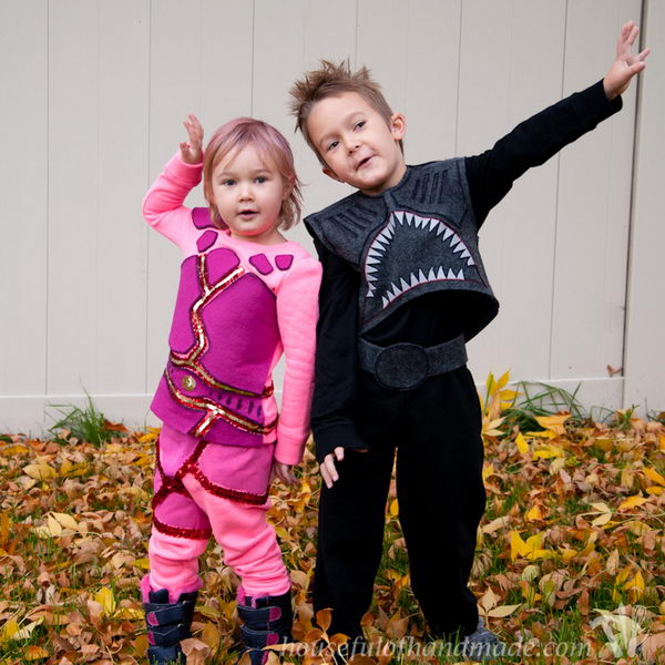 Sharkboy And Lavagirl Costumes. 